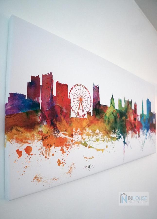 Modern City Centre Apartment Wifi Netflix Nottingham Exteriör bild