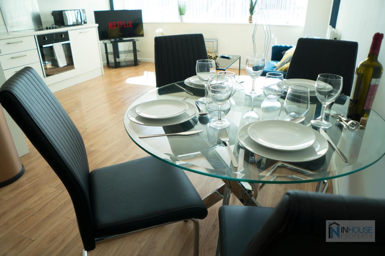 Modern City Centre Apartment Wifi Netflix Nottingham Exteriör bild